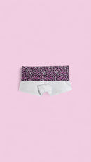 Y2K micro hipster fold over yoga shorts