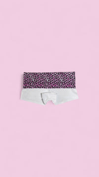 Y2K micro hipster fold over yoga shorts