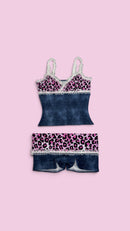 Baby Doll cheetah set