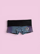 Airbrushed Y2K shorts