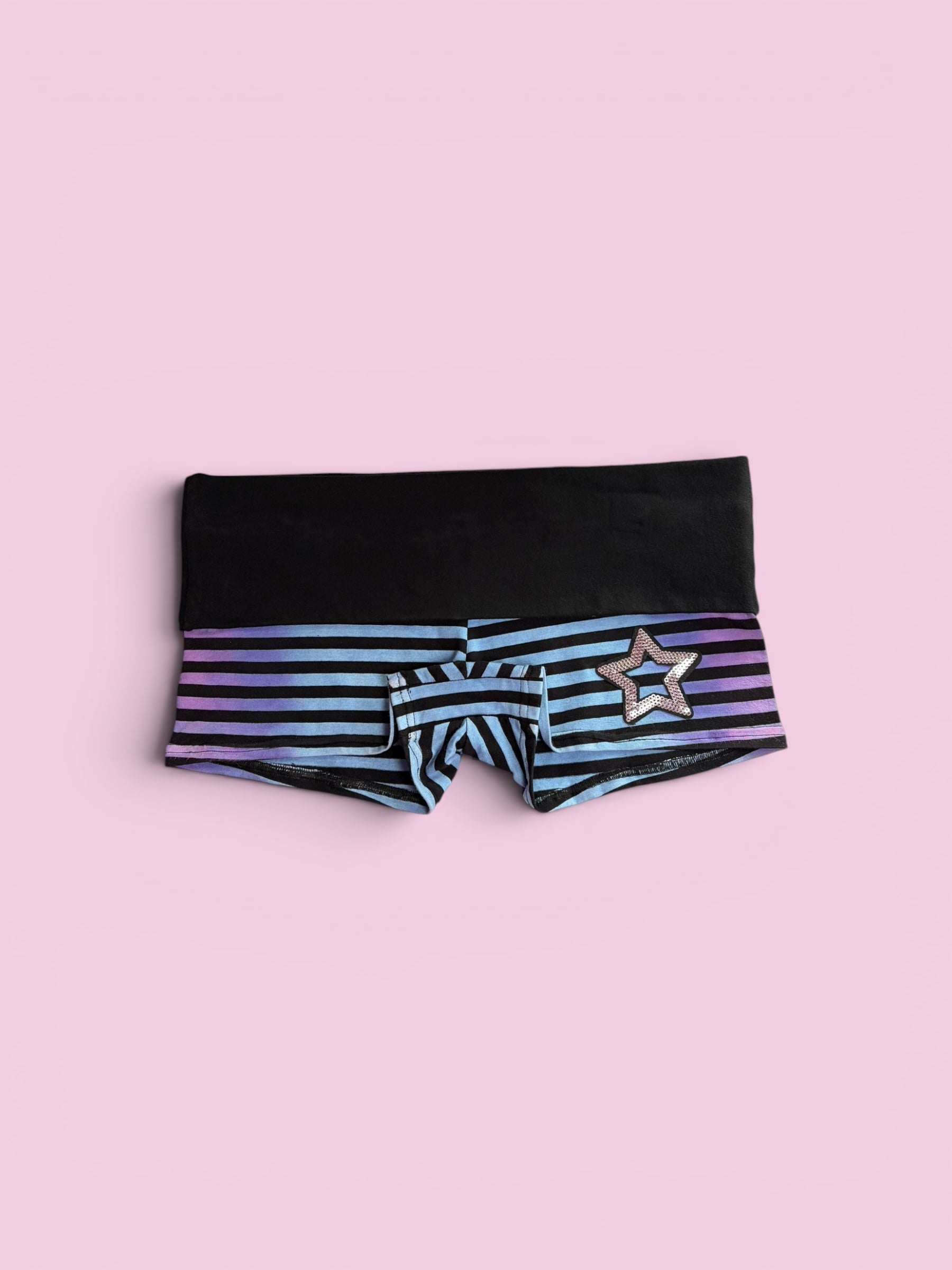 Airbrushed Y2K shorts