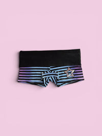 Airbrushed Y2K shorts