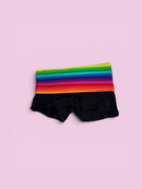 Rainbow Fold over shorts