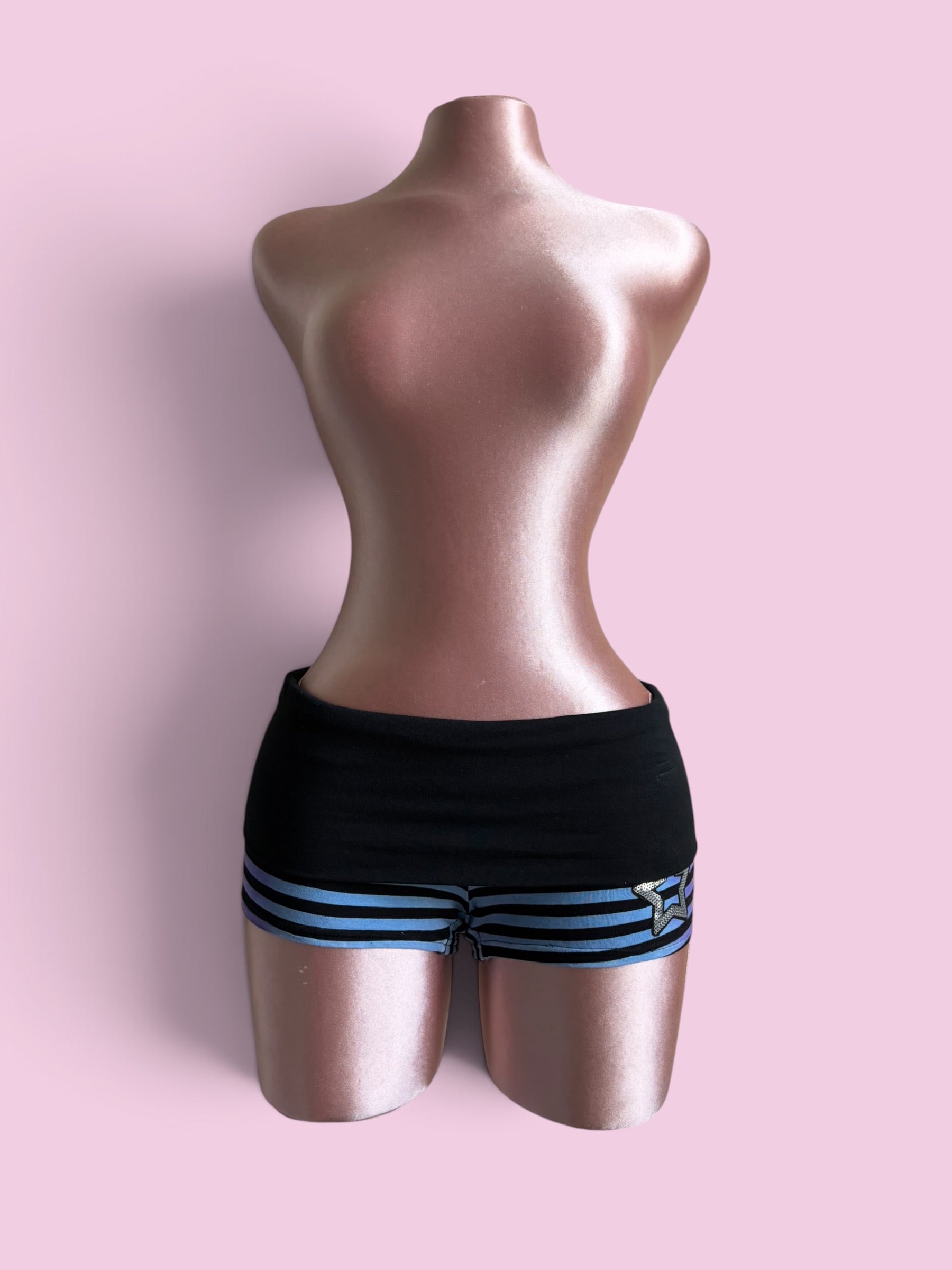 Airbrushed Y2K shorts