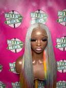 rainbow tress GLUELESS 26"
